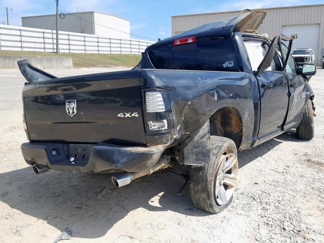 1C6RR7MT1FS683826 - 2015 RAM 1500 SPORT BLACK photo 4