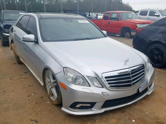 WDDHF7CB9BA287526 - 2011 MERCEDES-BENZ E 550 GRAY photo 1