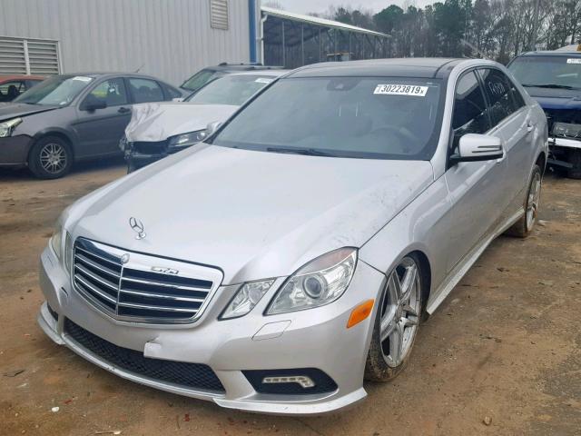 WDDHF7CB9BA287526 - 2011 MERCEDES-BENZ E 550 GRAY photo 2