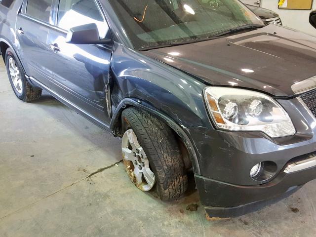 1GKKVPED2BJ271013 - 2011 GMC ACADIA SLE GRAY photo 9