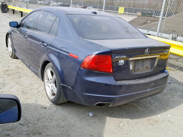 19UUA66266A060864 - 2006 ACURA 3.2TL BLUE photo 3