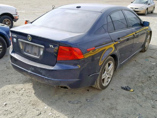 19UUA66266A060864 - 2006 ACURA 3.2TL BLUE photo 4