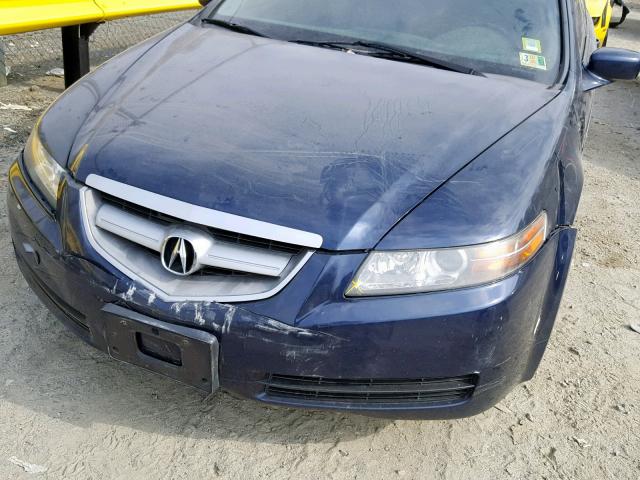 19UUA66266A060864 - 2006 ACURA 3.2TL BLUE photo 9