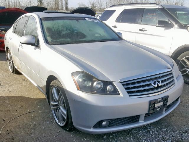 JNKBY01E17M401487 - 2007 INFINITI M45 BASE GRAY photo 1