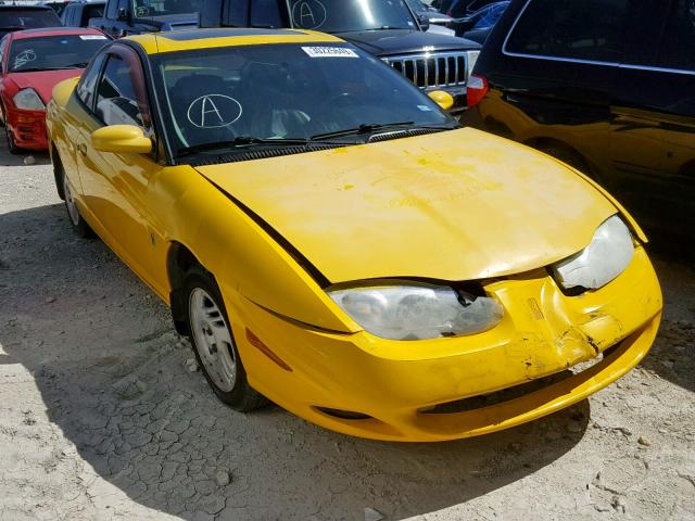 1G8ZY12721Z333579 - 2001 SATURN SC2 YELLOW photo 1