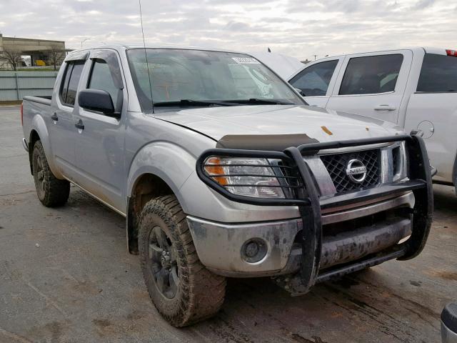 1N6AD0EVXAC401906 - 2010 NISSAN FRONTIER C GRAY photo 1