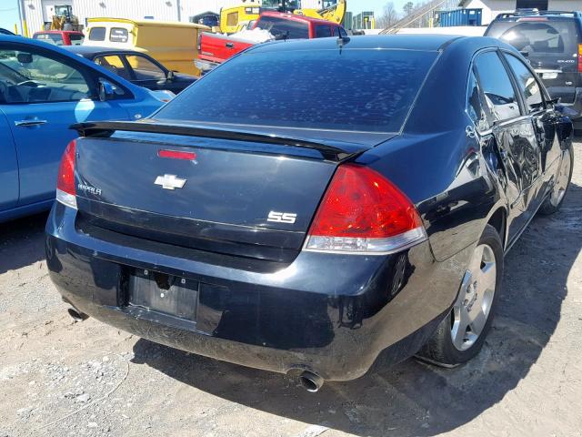 2G1WD58CX81273790 - 2008 CHEVROLET IMPALA SUP შავი ფოტო 4