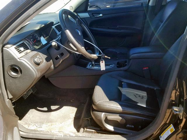2G1WD58CX81273790 - 2008 CHEVROLET IMPALA SUP შავი ფოტო 5