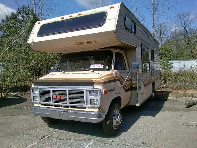 2GDJG31M5F4507888 - 1985 GMC CUTAWAY VA BROWN photo 2