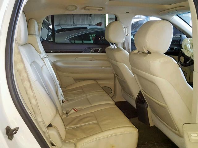 2LMHJ5AT4EBL53546 - 2014 LINCOLN MKT WHITE photo 6