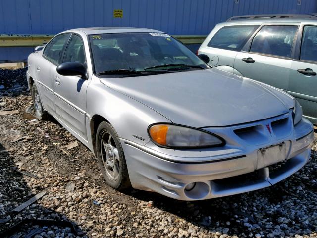 1G2NW52E43C295525 - 2003 PONTIAC GRAND AM G SILVER photo 1