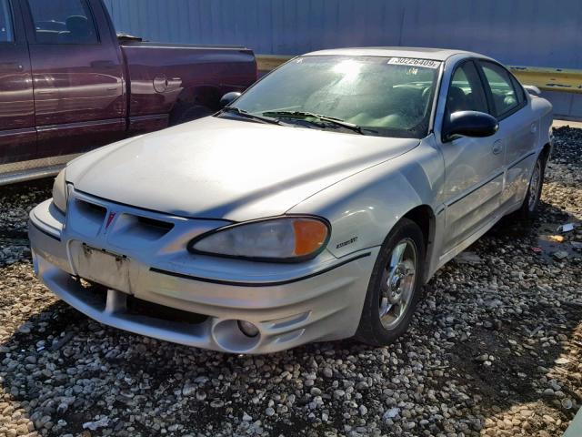 1G2NW52E43C295525 - 2003 PONTIAC GRAND AM G SILVER photo 2