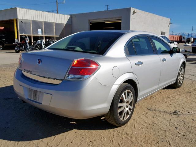 1G8ZV57B59F106915 - 2009 SATURN AURA XR SILVER photo 4