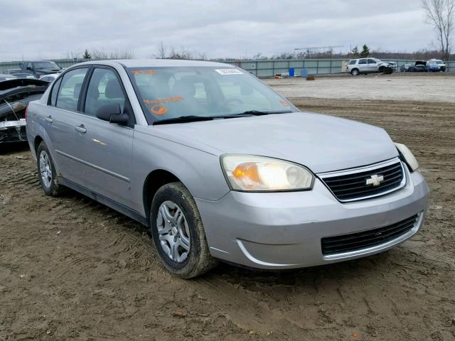 1G1ZS51F06F237989 - 2006 CHEVROLET MALIBU LS ვერცხლისფერი ფოტო 1