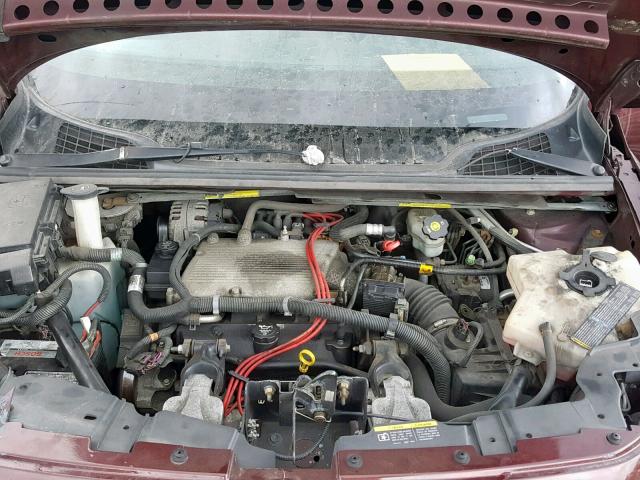 1GNDV23L46D204474 - 2006 CHEVROLET UPLANDER L MAROON photo 7