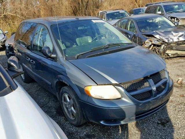 1D4GP45R96B538169 - 2006 DODGE CARAVAN SX GRAY photo 1