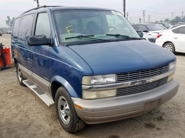 1GNDM19W91B109086 - 2001 CHEVROLET ASTRO BLUE photo 1