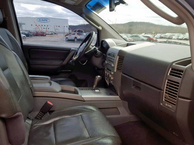 5N1AA08A46N737482 - 2006 NISSAN ARMADA SE BLACK photo 5