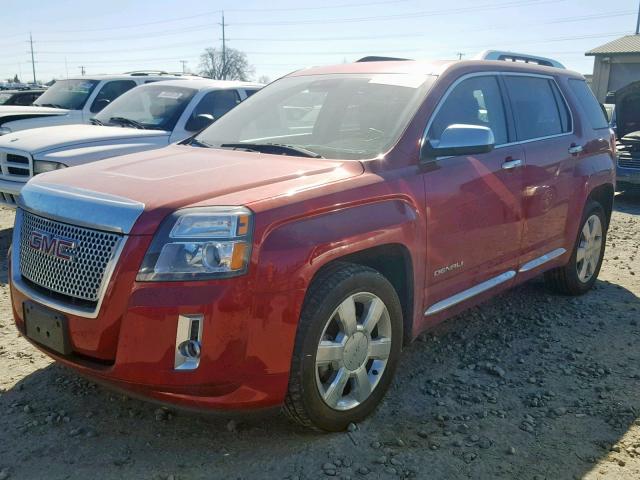 2GKFLZE36F6432332 - 2015 GMC TERRAIN DE RED photo 2