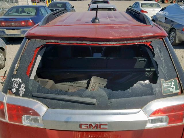 2GKFLZE36F6432332 - 2015 GMC TERRAIN DE RED photo 9