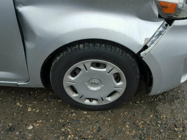 JTLKE50E781008545 - 2008 TOYOTA SCION XB Silber Foto 9