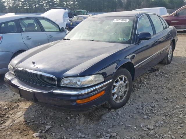 1G4CW54K834199912 - 2003 BUICK PARK AVENU BLUE photo 2