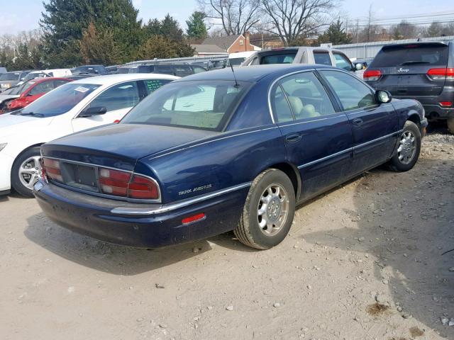 1G4CW54K834199912 - 2003 BUICK PARK AVENU BLUE photo 4