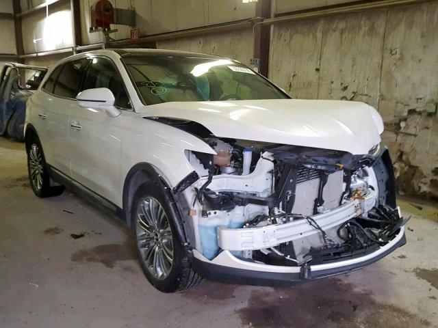 2LMPJ8LR8HBL17815 - 2017 LINCOLN MKX RESERV WHITE photo 1