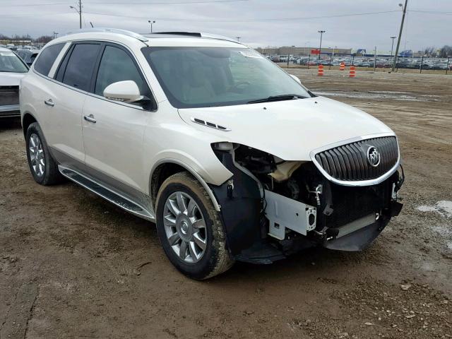 5GAKRCED9CJ172961 - 2012 BUICK ENCLAVE WHITE photo 1