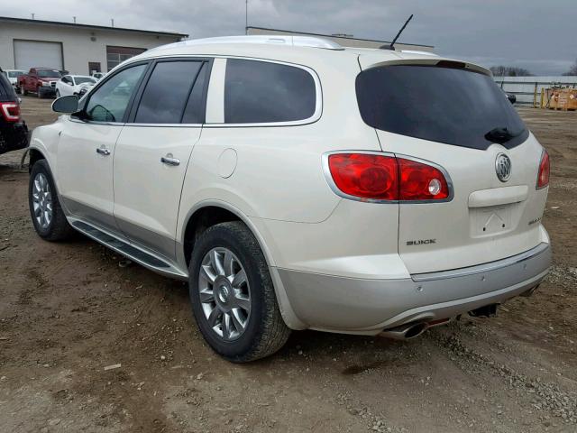 5GAKRCED9CJ172961 - 2012 BUICK ENCLAVE WHITE photo 3