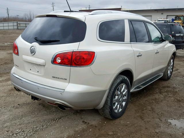 5GAKRCED9CJ172961 - 2012 BUICK ENCLAVE WHITE photo 4