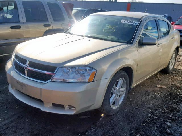 1B3CC1FBXAN221999 - 2010 DODGE AVENGER EX GOLD photo 2