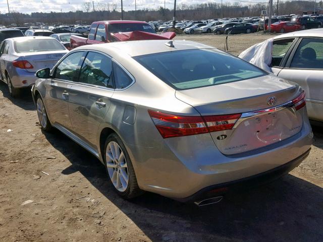 4T1BK1EB7DU032411 - 2013 TOYOTA AVALON BAS GOLD photo 3