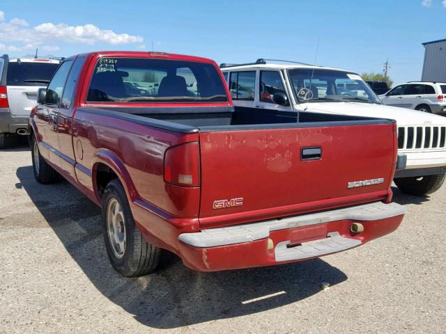 1GTCS19X5X8521725 - 1999 GMC SONOMA RED photo 3