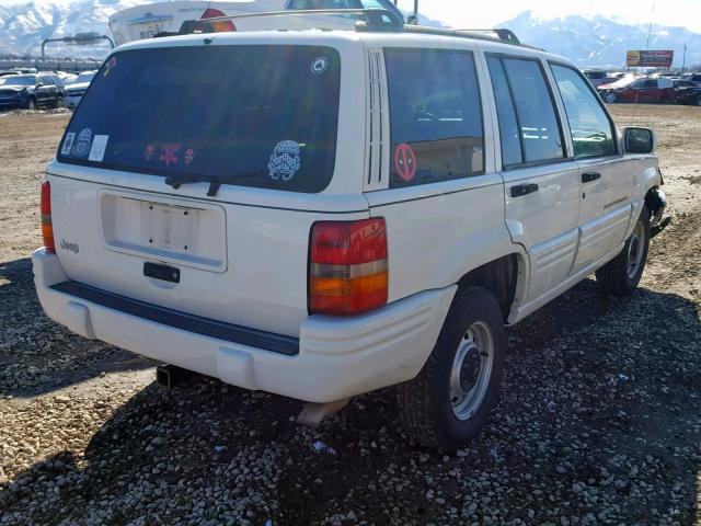 1J4FX78S3WC327384 - 1998 JEEP GRAND CHER WHITE photo 4