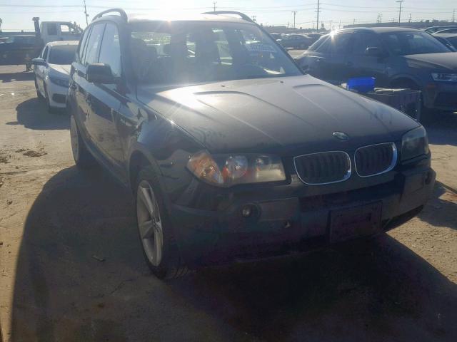 WBXPA73454WC40754 - 2004 BMW X3 2.5I BLACK photo 1