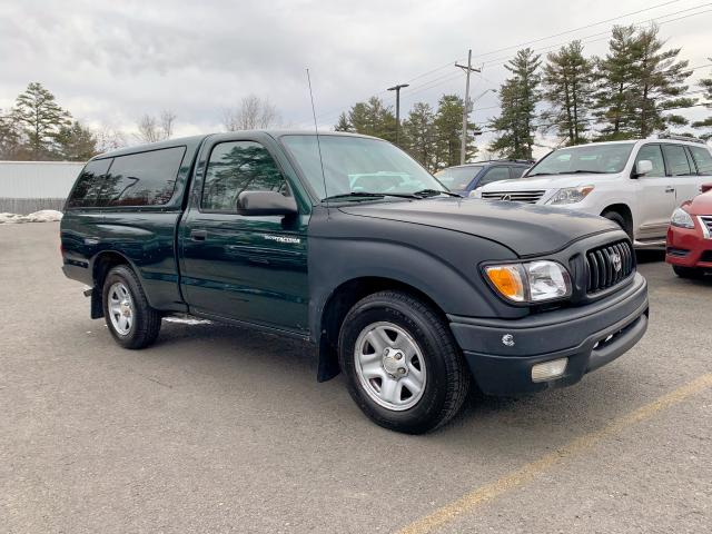 5TENL42NX2Z143201 - 2002 TOYOTA TACOMA GREEN photo 2