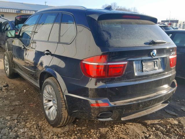 5UXZV8C5XDL892582 - 2013 BMW X5 XDRIVE5 BLACK photo 3