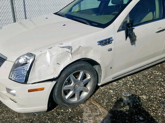 1G6DW67V380121298 - 2008 CADILLAC STS BEIGE photo 9