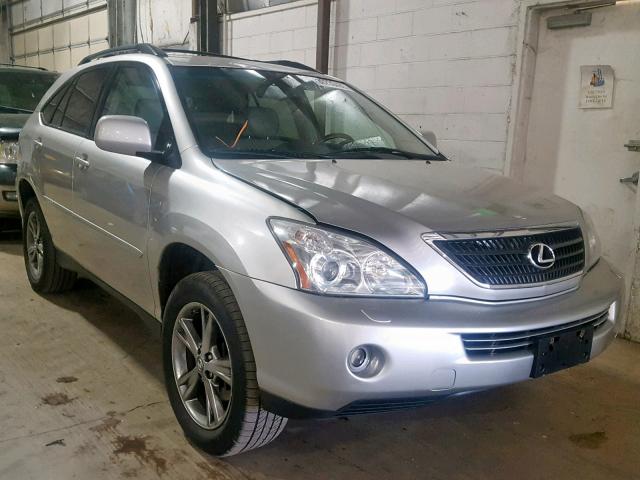 JTJHW31UX72030400 - 2007 LEXUS RX 400H SILVER photo 1