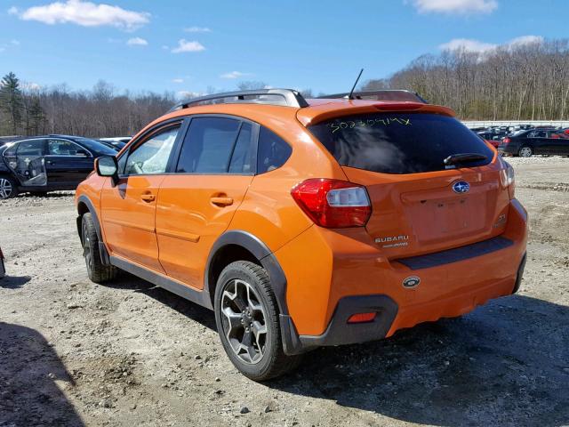 JF2GPAGC4E8240159 - 2014 SUBARU XV CROSSTR ORANGE photo 3