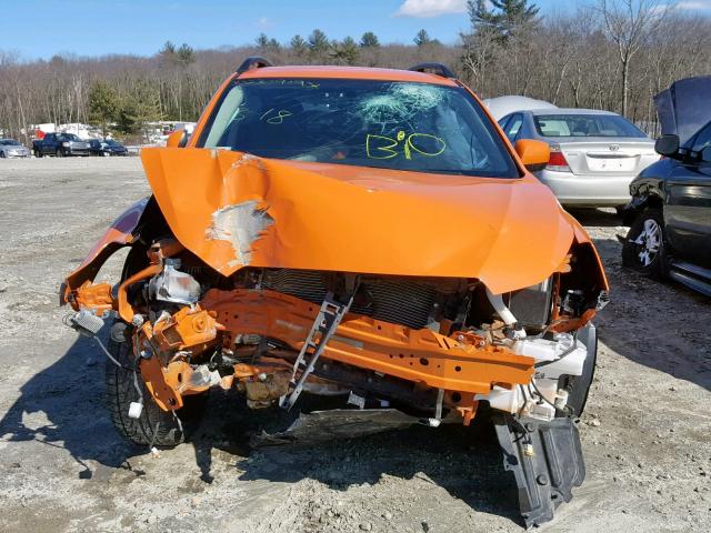 JF2GPAGC4E8240159 - 2014 SUBARU XV CROSSTR ORANGE photo 9