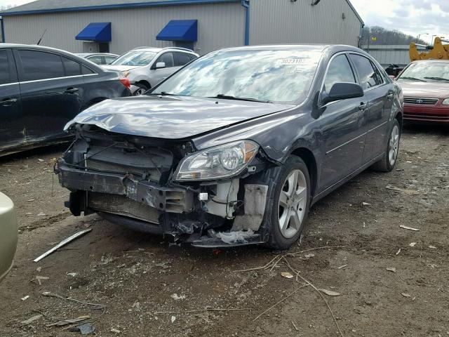 1G1ZB5E00CF256463 - 2012 CHEVROLET MALIBU LS GRAY photo 2
