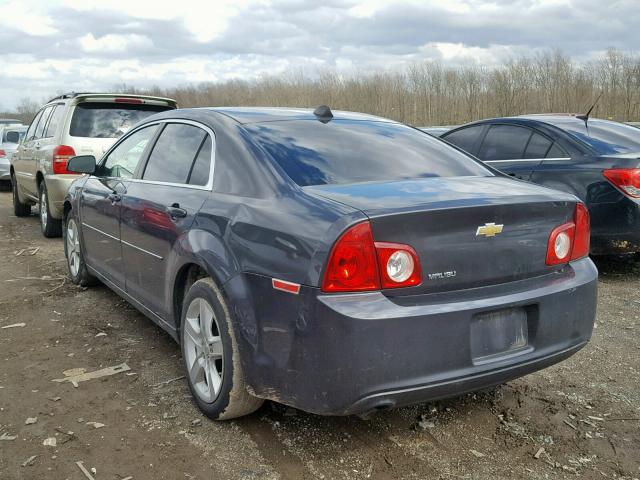 1G1ZB5E00CF256463 - 2012 CHEVROLET MALIBU LS GRAY photo 3