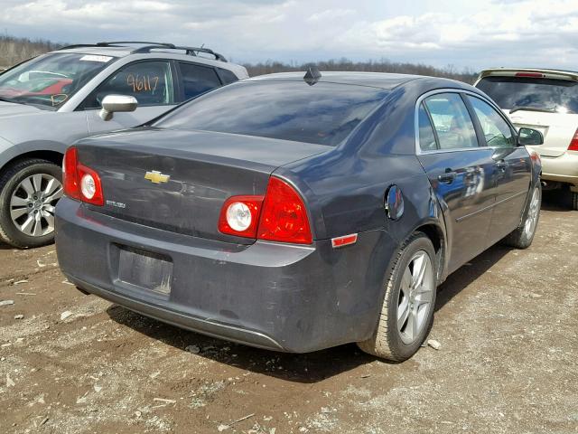 1G1ZB5E00CF256463 - 2012 CHEVROLET MALIBU LS GRAY photo 4