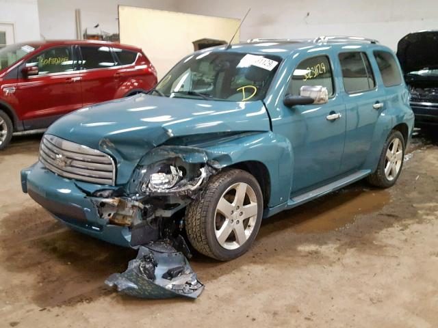 3GNDA33PX7S612614 - 2007 CHEVROLET HHR LT BLUE photo 2