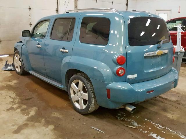 3GNDA33PX7S612614 - 2007 CHEVROLET HHR LT BLUE photo 3