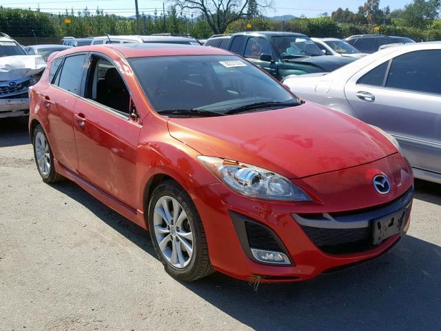 JM1BL1H60A1268914 - 2010 MAZDA 3 S RED photo 1