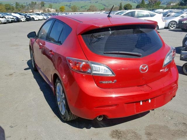 JM1BL1H60A1268914 - 2010 MAZDA 3 S RED photo 3