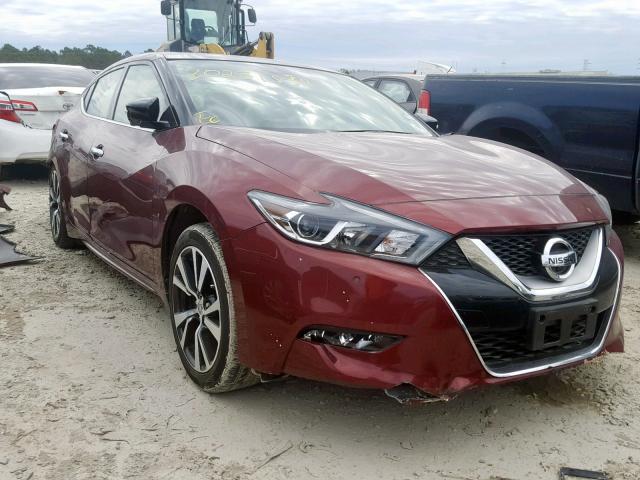 1N4AA6AP5HC438805 - 2017 NISSAN MAXIMA 3.5 MAROON photo 1